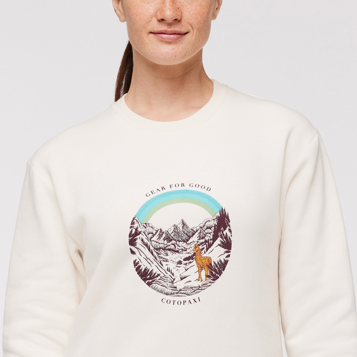 Traveling Llama Crew Sweatshirt - Women's — image 5