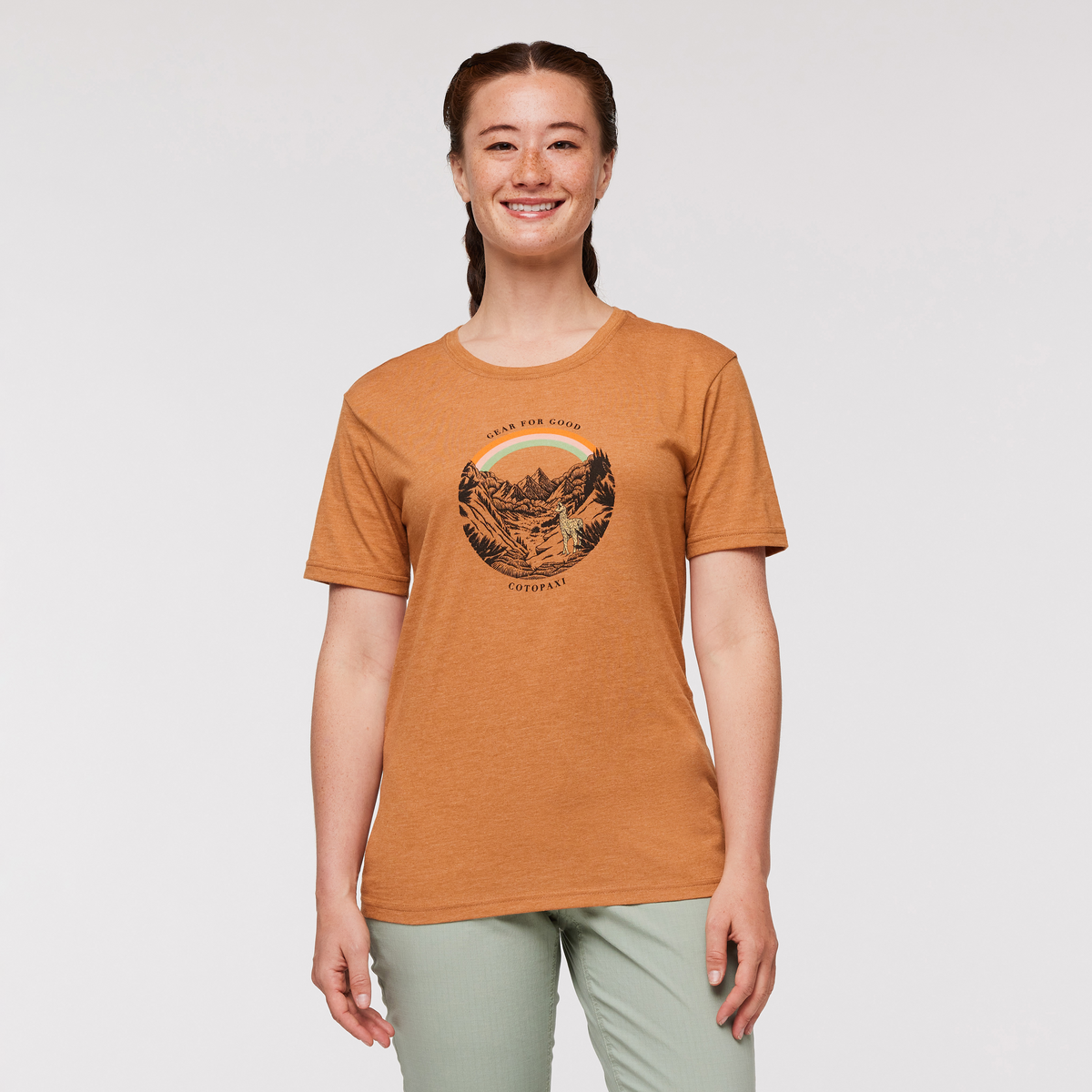 Traveling Llama T-Shirt - Women's — image 1