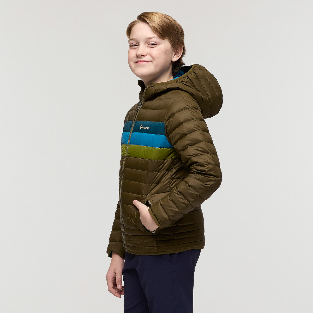 Fuego Hooded Down Jacket - Kids' — image 45