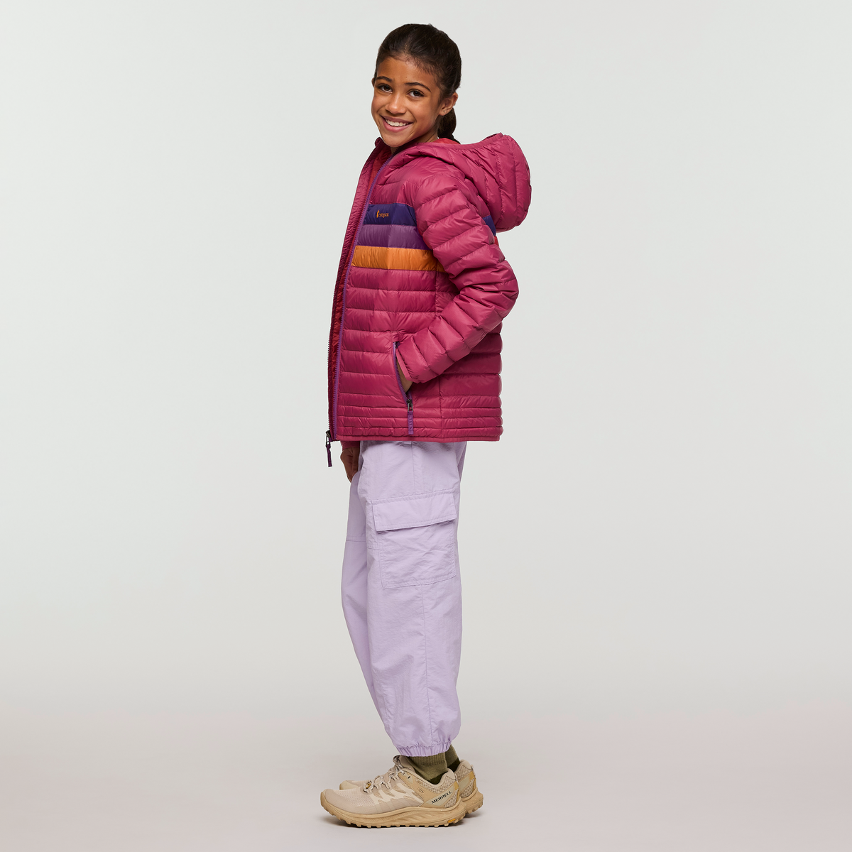 Fuego Hooded Down Jacket - Kids' — image 22