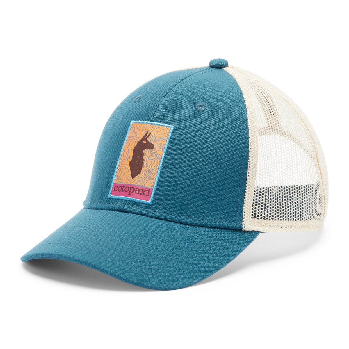 Llama Map Trucker Hat — image 1