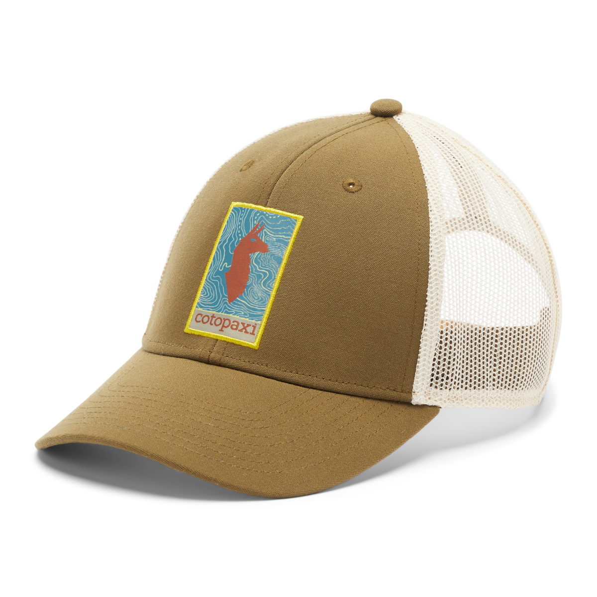 Llama Map Trucker Hat — image 3