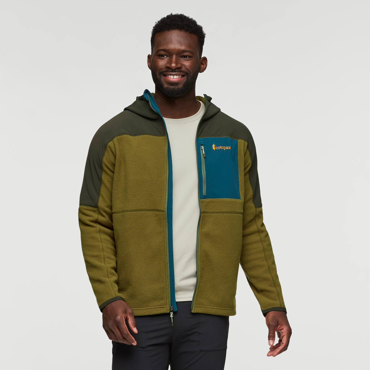 Abrazo Hooded Full-Zip Fleece Jacket - Men's — image 1