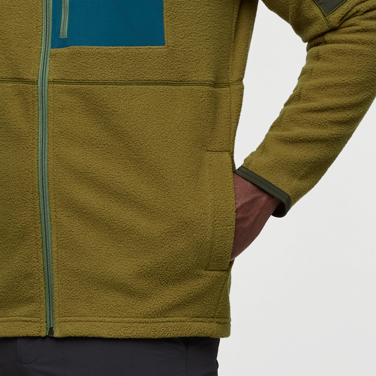 Abrazo Hooded Full-Zip Fleece Jacket - Men's — image 7