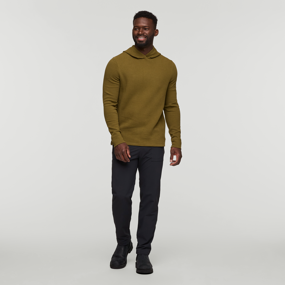 Atajo Long-Sleeve Waffle Hoodie - Men's — image 2