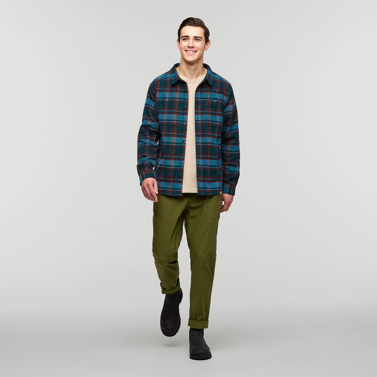 Mero Organic Flannel Shirt - Men's — image 2