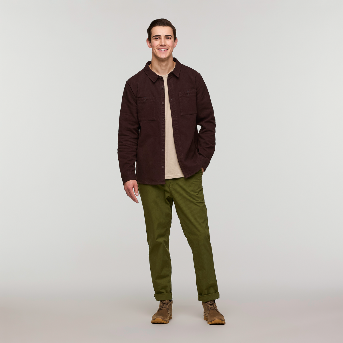 Mero Organic Flannel Shirt - Men's — image 24