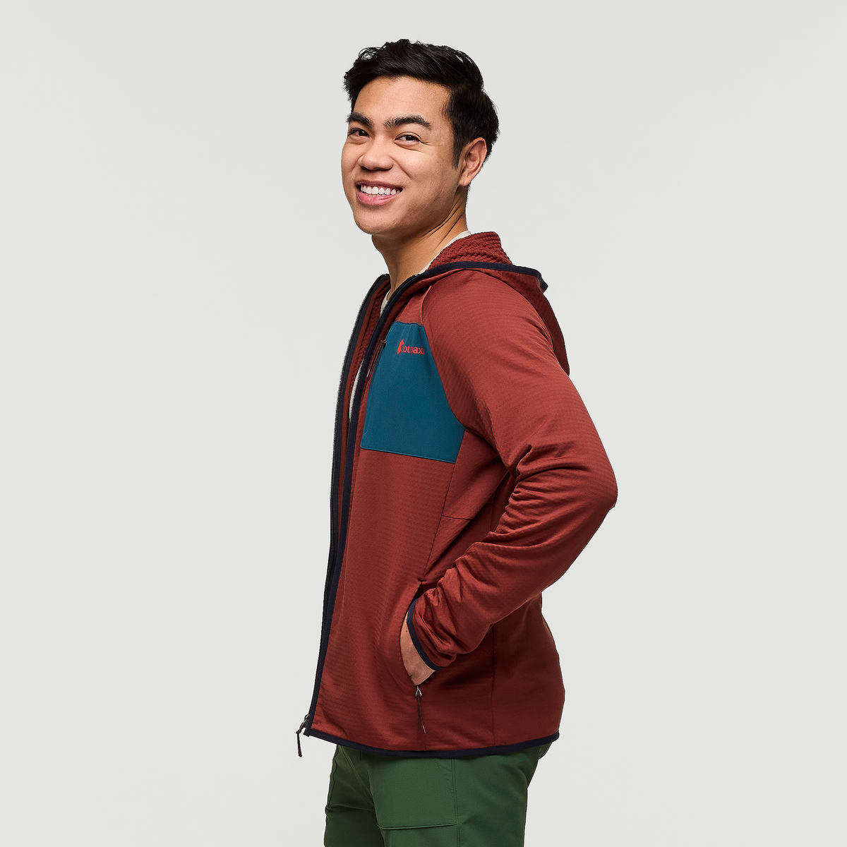 Otero Fleece Full-Zip Hooded Jacket - Men's — image 3