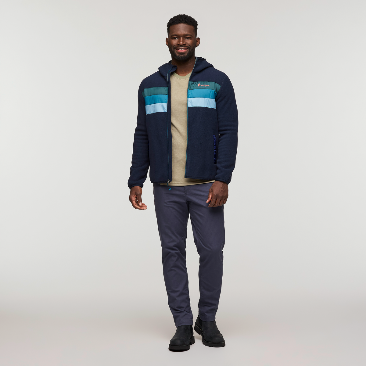 Teca Fleece Hooded Full-Zip Jacket - Men's — image 2