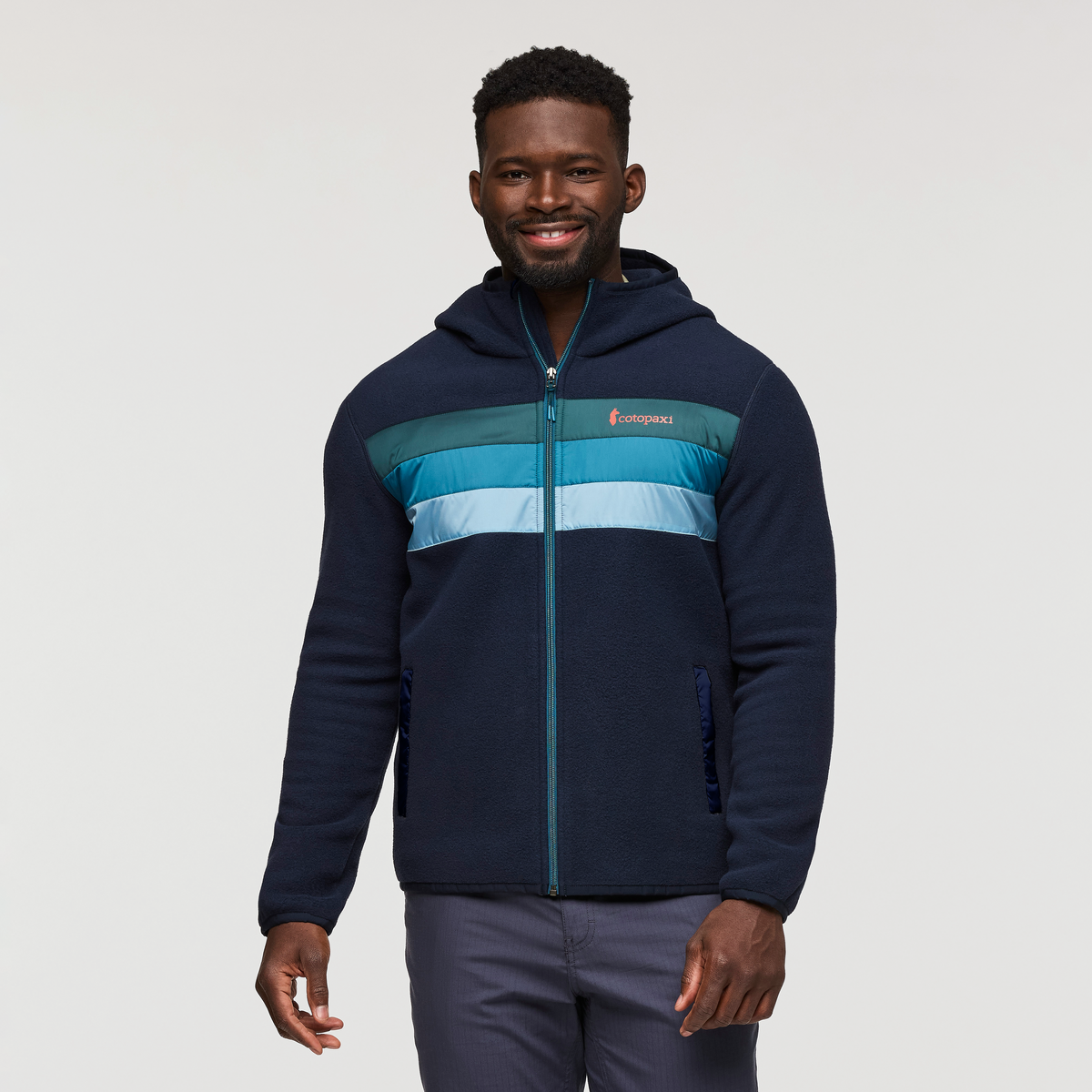 Teca Fleece Hooded Full-Zip Jacket - Men's — image 1