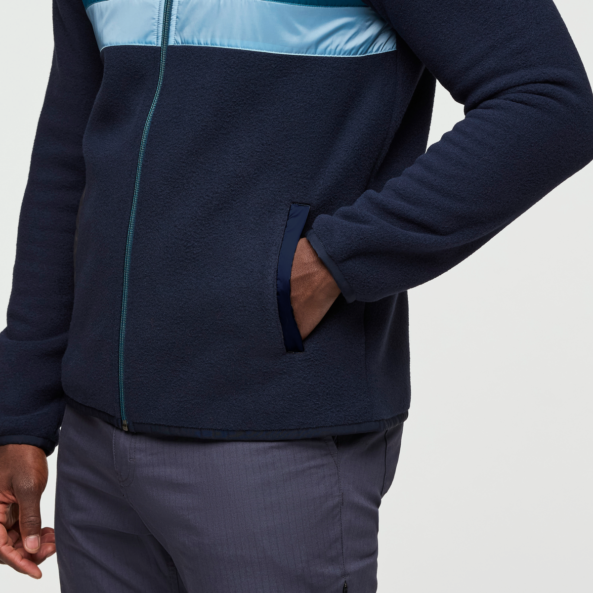 Teca Fleece Hooded Full-Zip Jacket - Men's — image 7