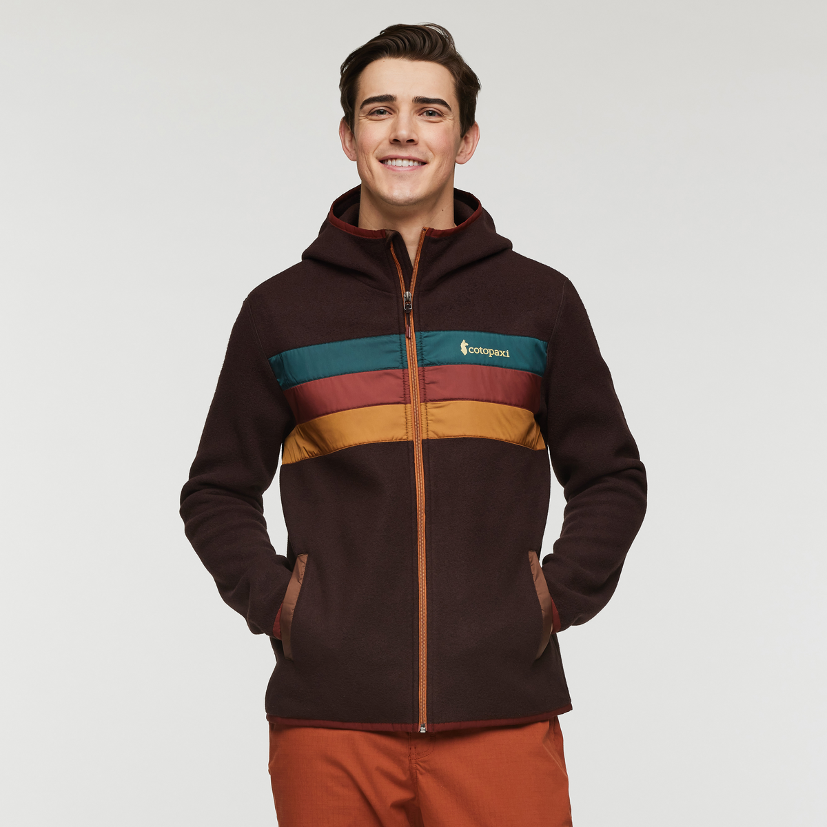 Teca Fleece Hooded Full-Zip Jacket - Men's — image 8