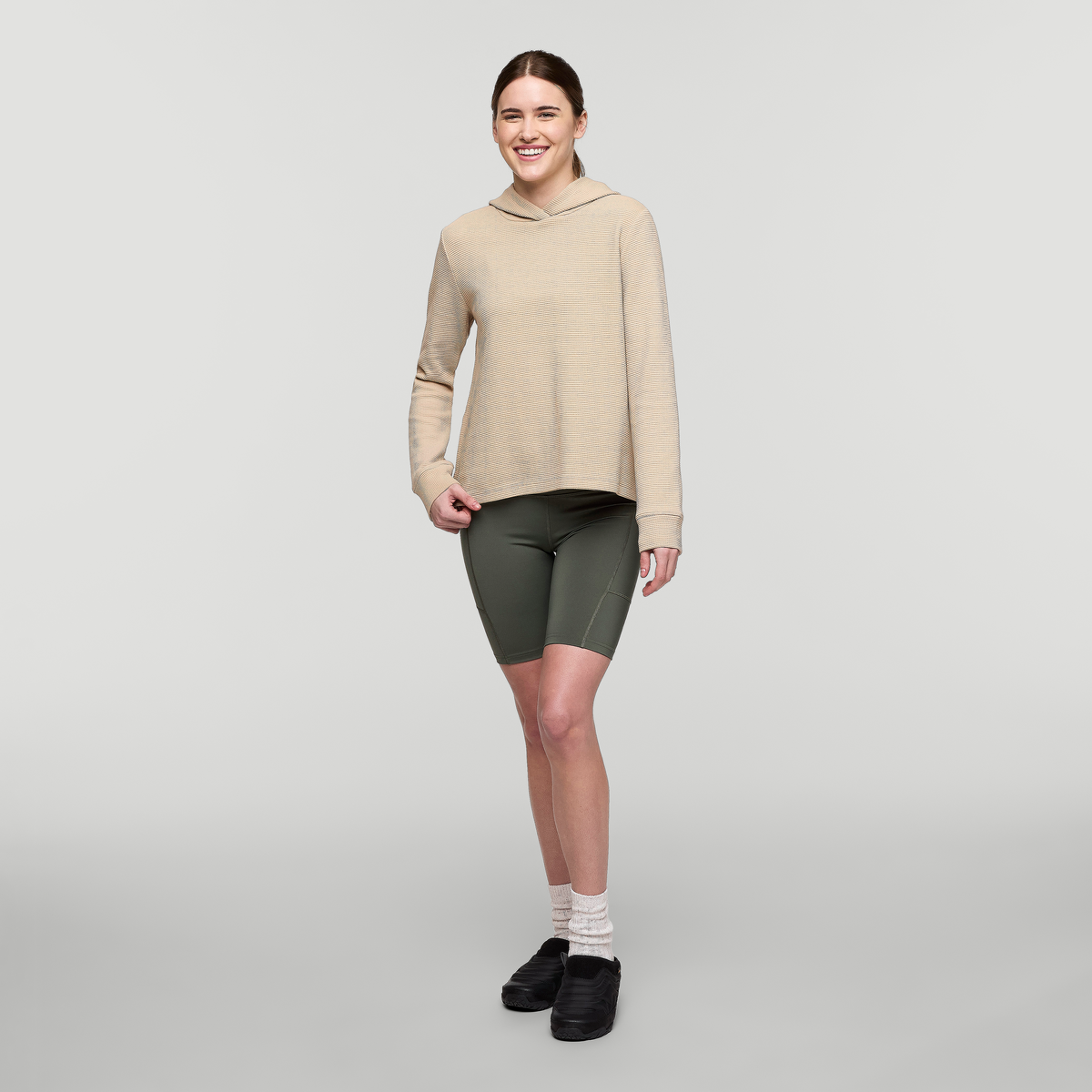 Atajo Long-Sleeve Waffle Hoodie - Women's — image 2