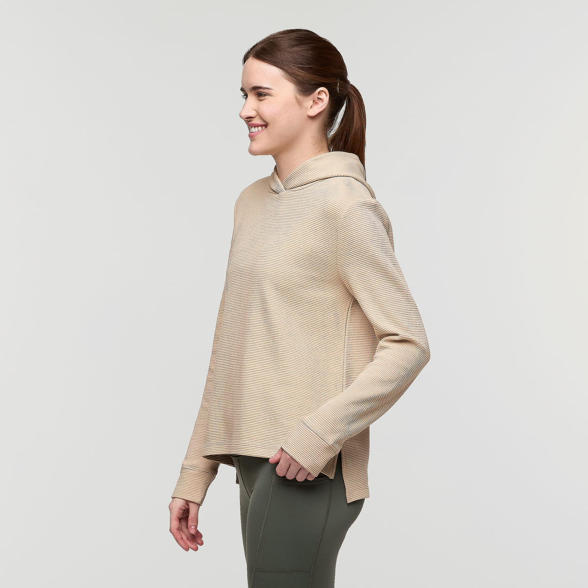 Atajo Long-Sleeve Waffle Hoodie - Women's — image 3