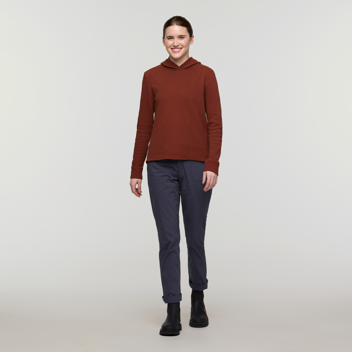 Atajo Long-Sleeve Waffle Hoodie - Women's — image 2