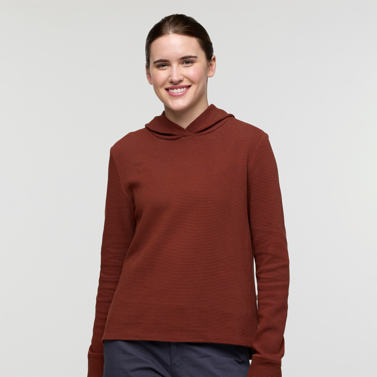 Atajo Long-Sleeve Waffle Hoodie - Women's — image 1
