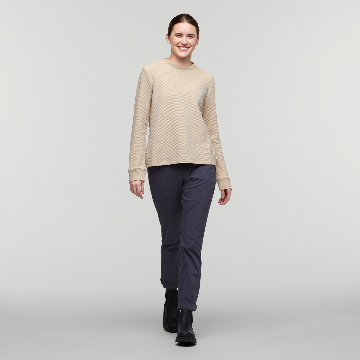 Atajo Long-Sleeve Waffle Shirt - Women's — image 2