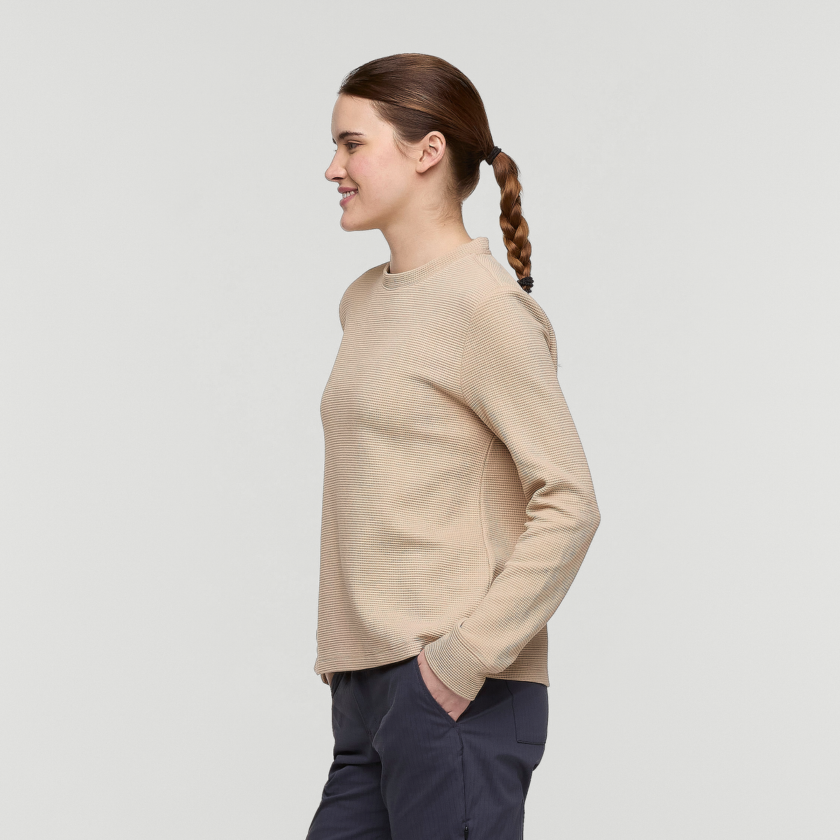Atajo Long-Sleeve Waffle Shirt - Women's — image 3