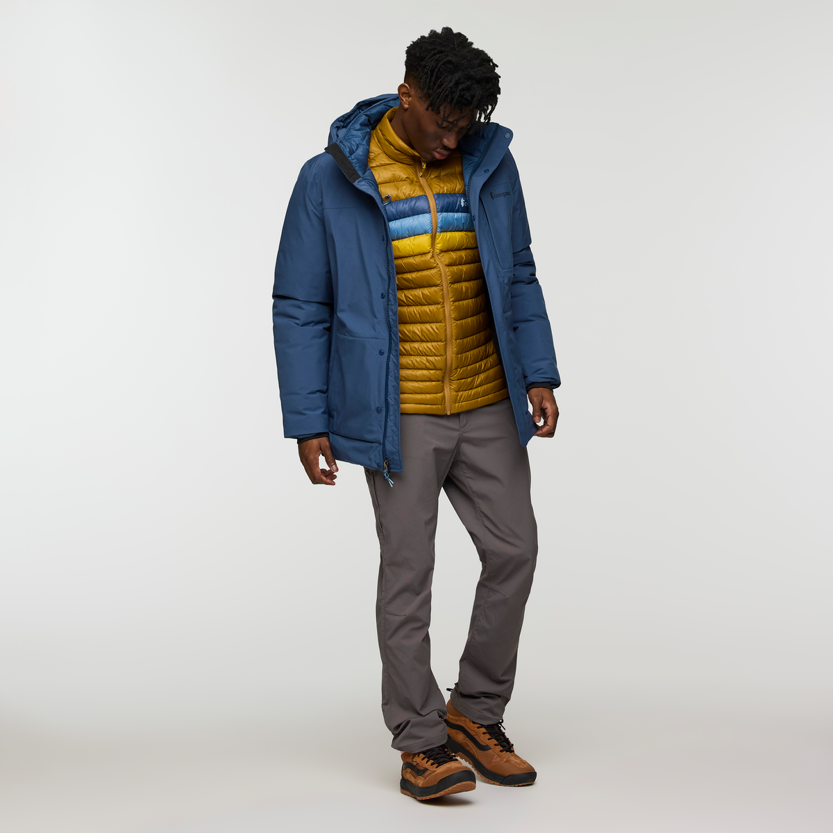 Fuego Down Hooded Jacket - Men's — image 11