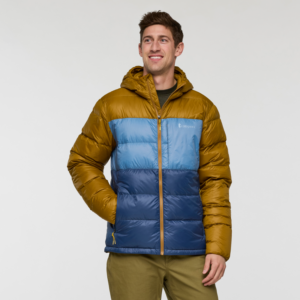 Fuego Max Down Hooded Jacket - Men's — image 1
