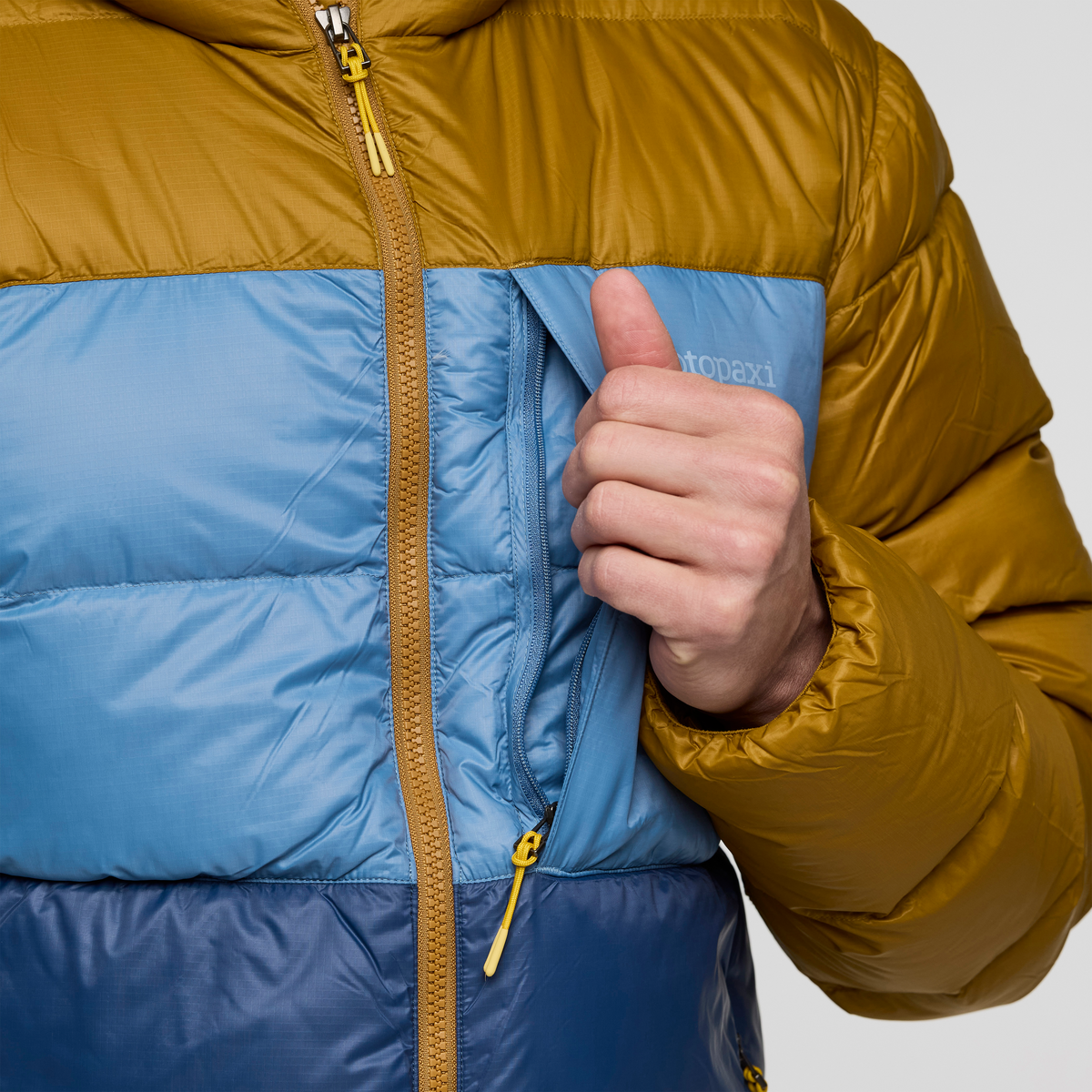 Fuego Max Down Hooded Jacket - Men's — image 7