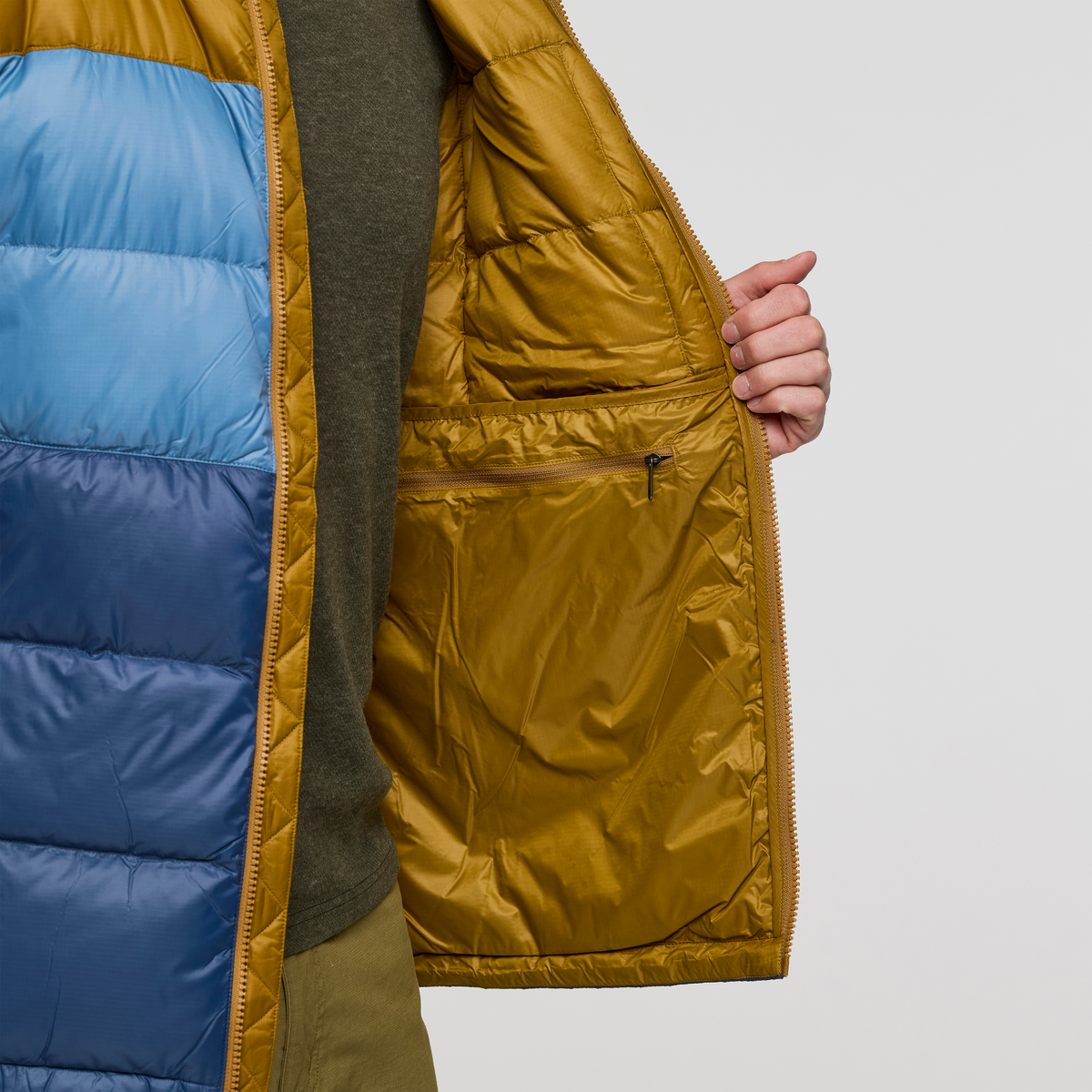 Fuego Max Down Hooded Jacket - Men's — image 8