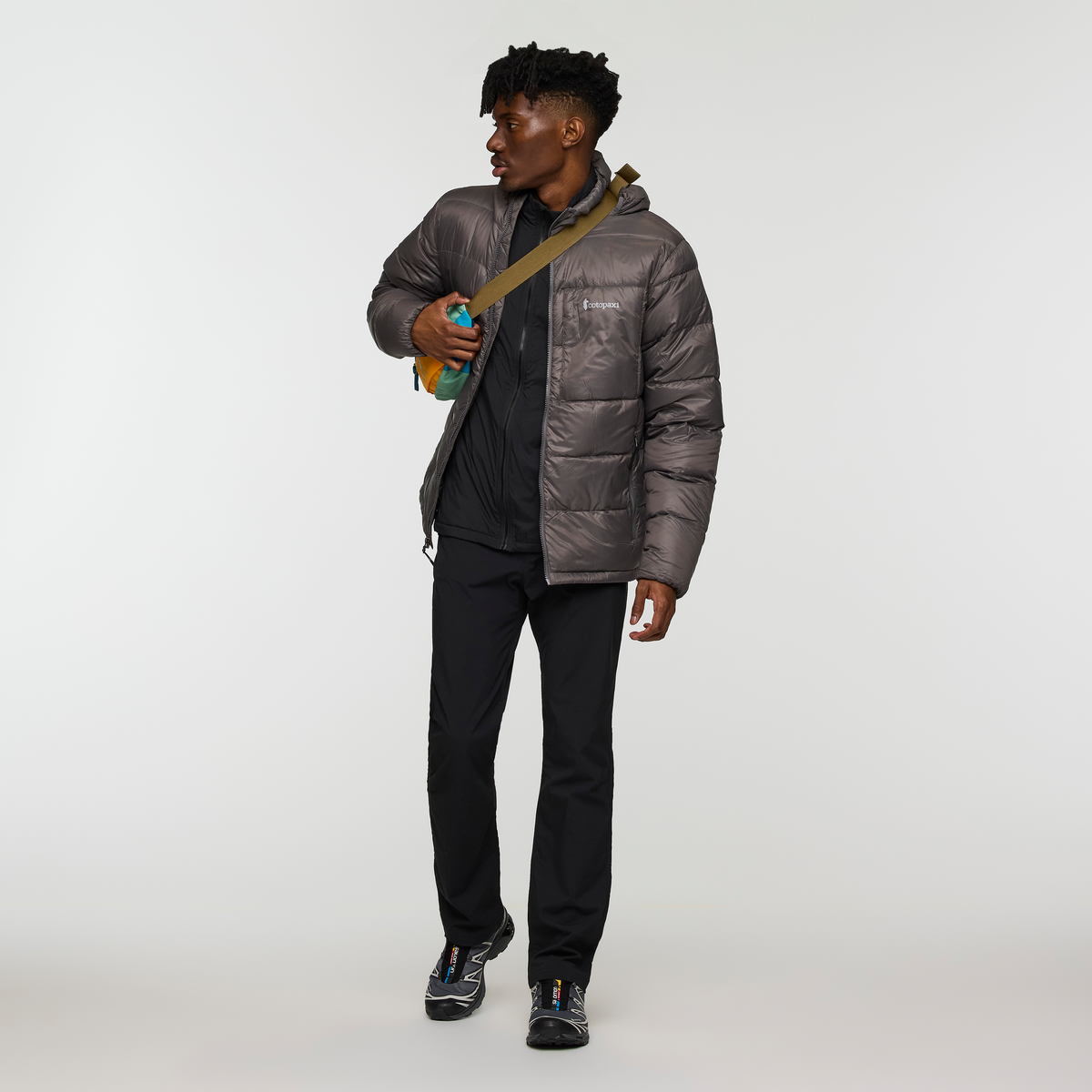 Fuego Max Down Hooded Jacket - Men's — image 13