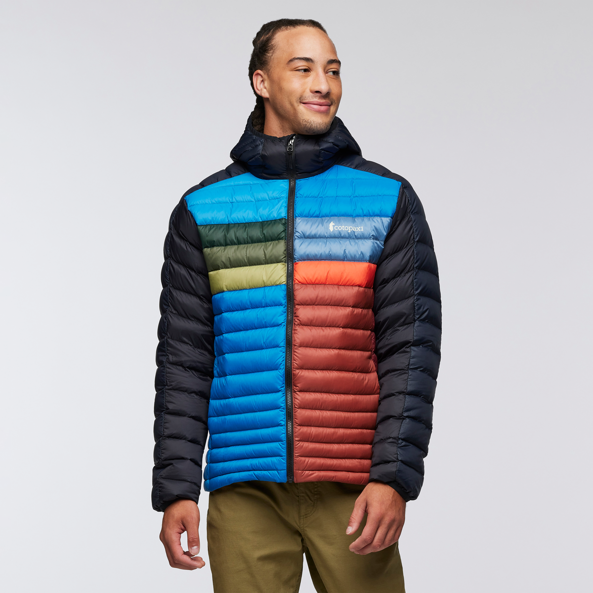 Funky Fuego Down Hooded Jacket - Men's — image 1