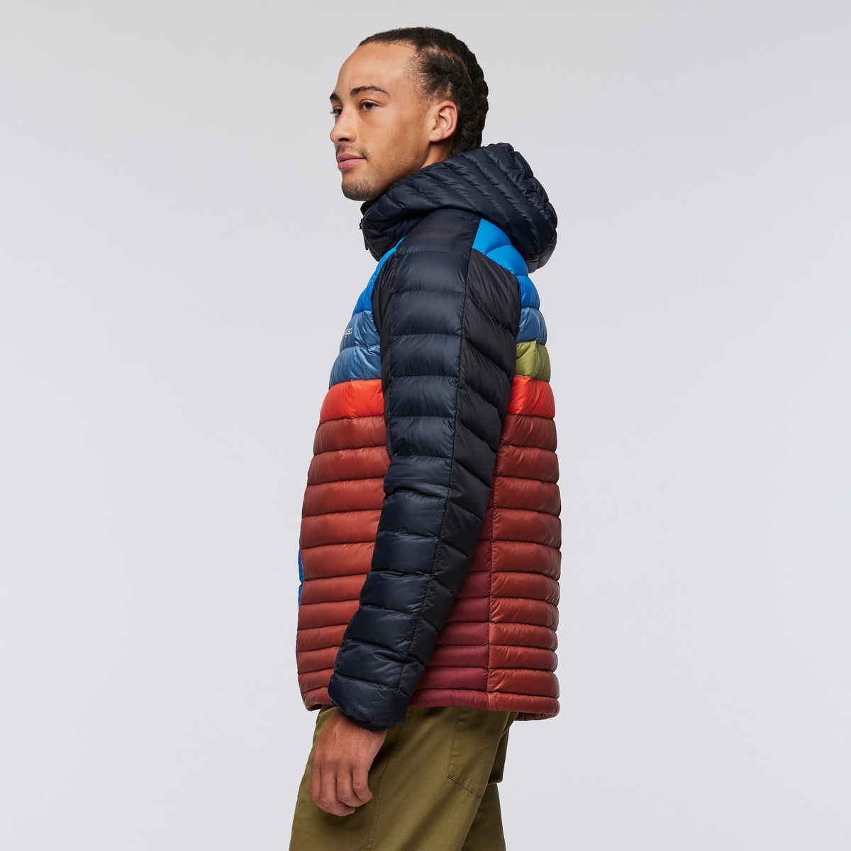Funky Fuego Down Hooded Jacket - Men's — image 3