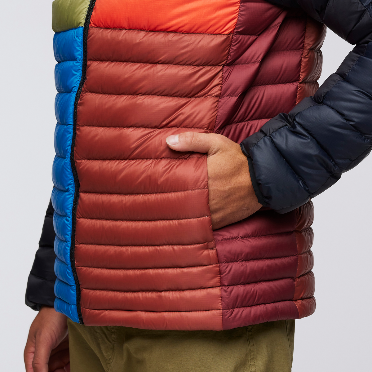 Funky Fuego Down Hooded Jacket - Men's — image 7