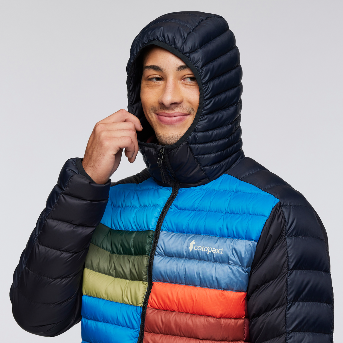 Funky Fuego Down Hooded Jacket - Men's — image 5