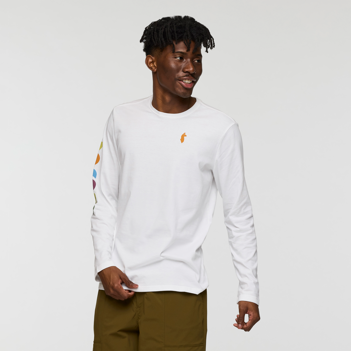 Geo Do Good Long-Sleeve T-Shirt - Men's — image 1