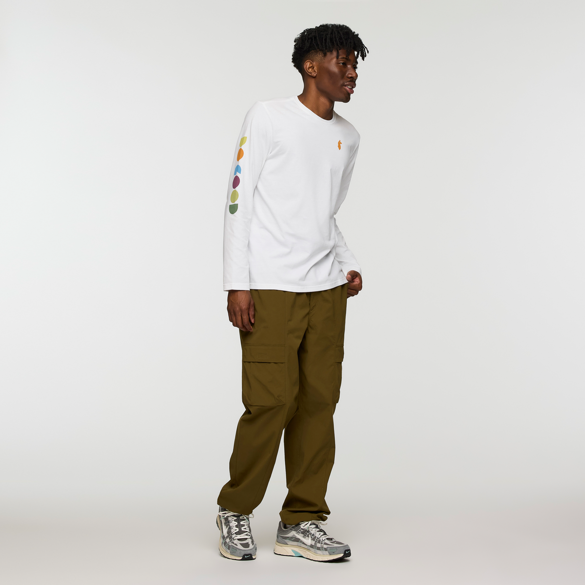 Geo Do Good Long-Sleeve T-Shirt - Men's — image 2