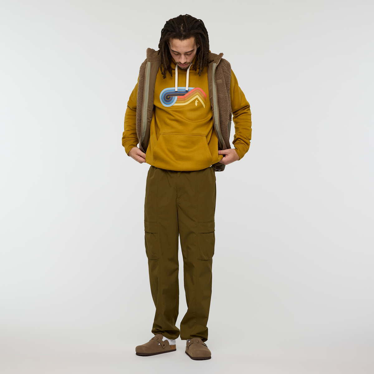 Melting Sunset Pullover Hoodie - Men's