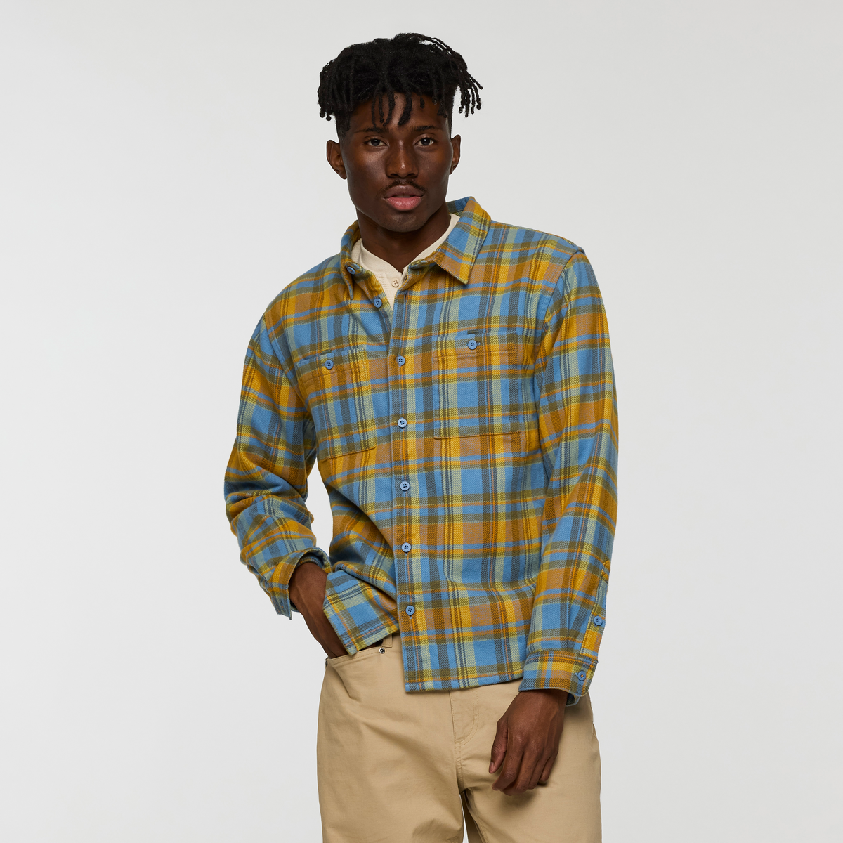 Mero Organic Flannel Shirt - Men's — image 16