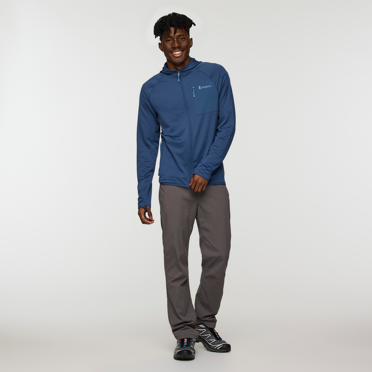 Otero Fleece Full-Zip Hooded Jacket - Men's — image 2