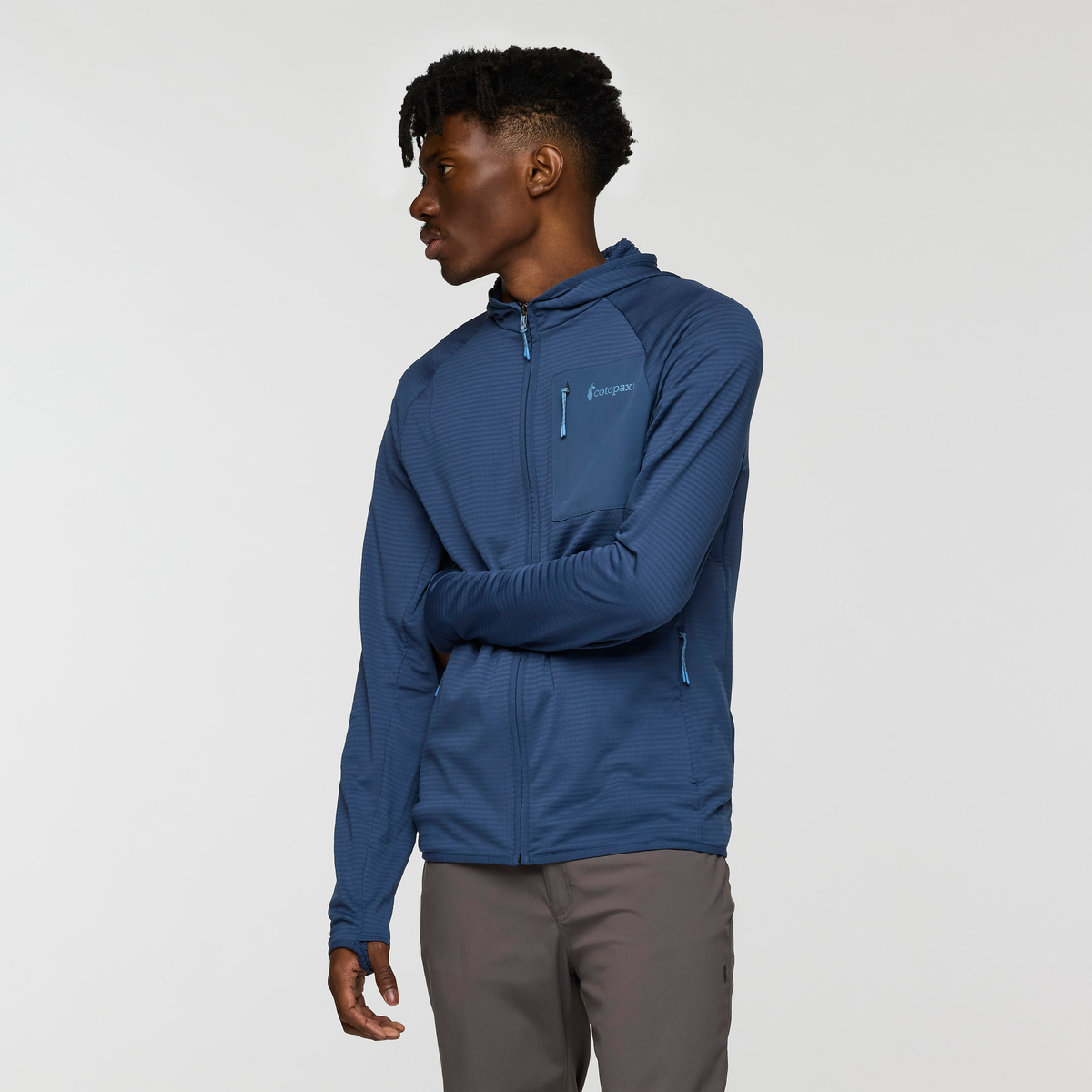Otero Fleece Full-Zip Hooded Jacket - Men's — image 1