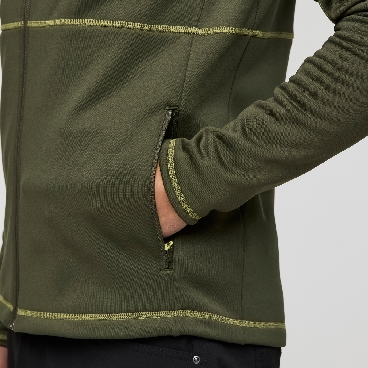 Tempa Fleece Hooded Jacket - Men's — image 5