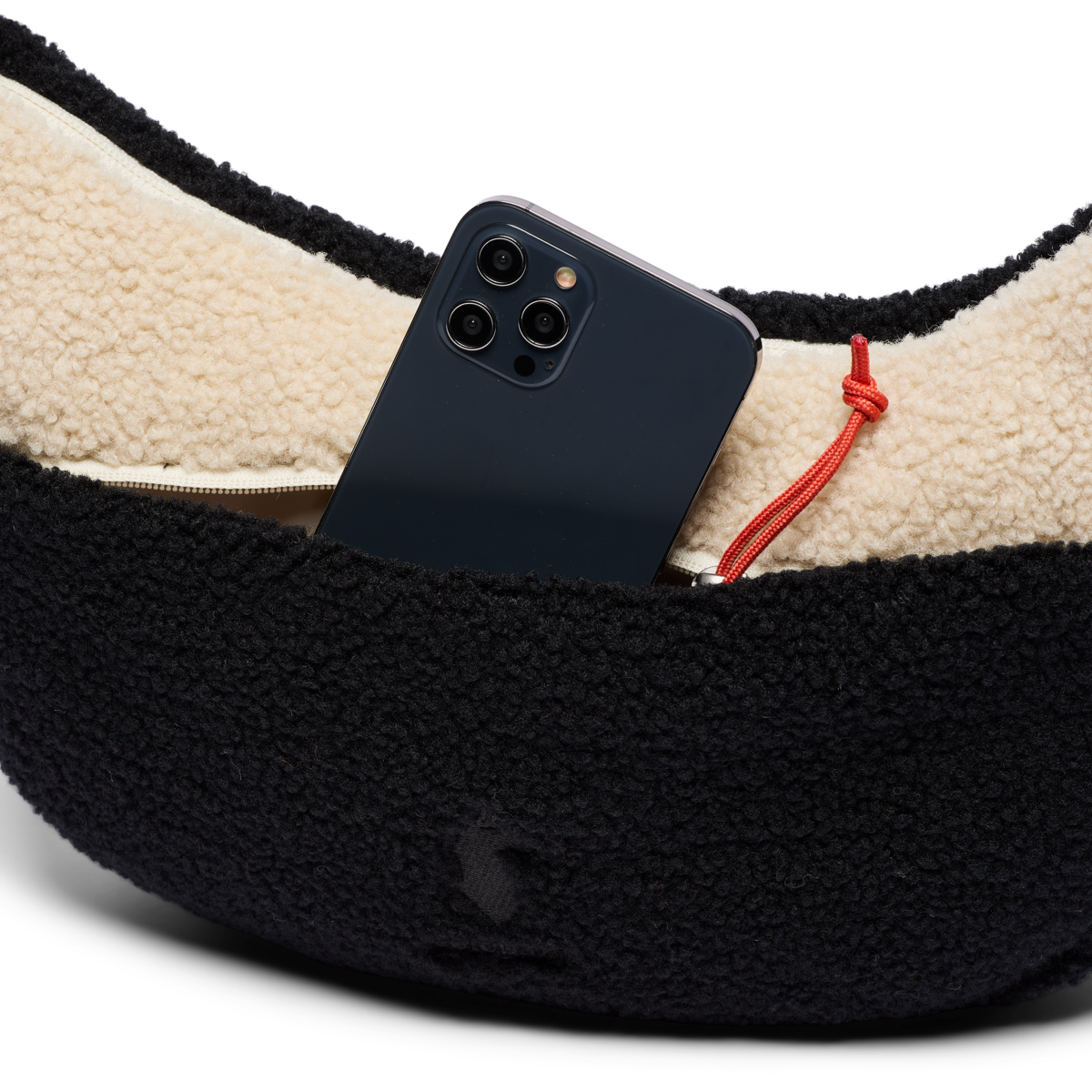 High Pile Fleece 6L Crescent Bag — image 3