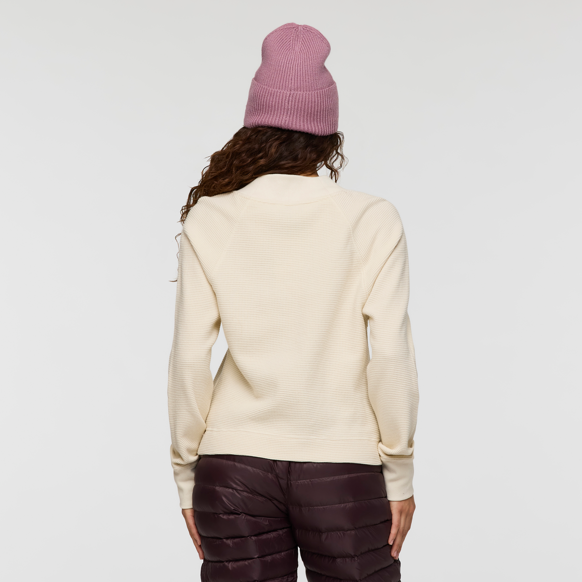 Atajo Long-Sleeve Waffle V-Neck - Women's — image 4