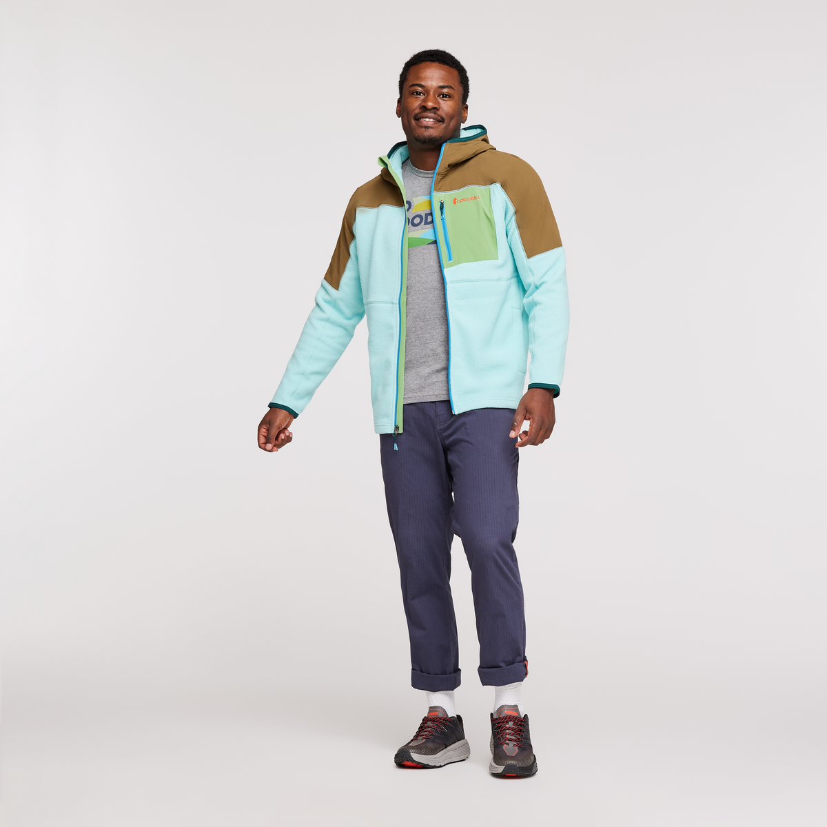 Abrazo Hooded Full-Zip Fleece Jacket - Men's — image 8
