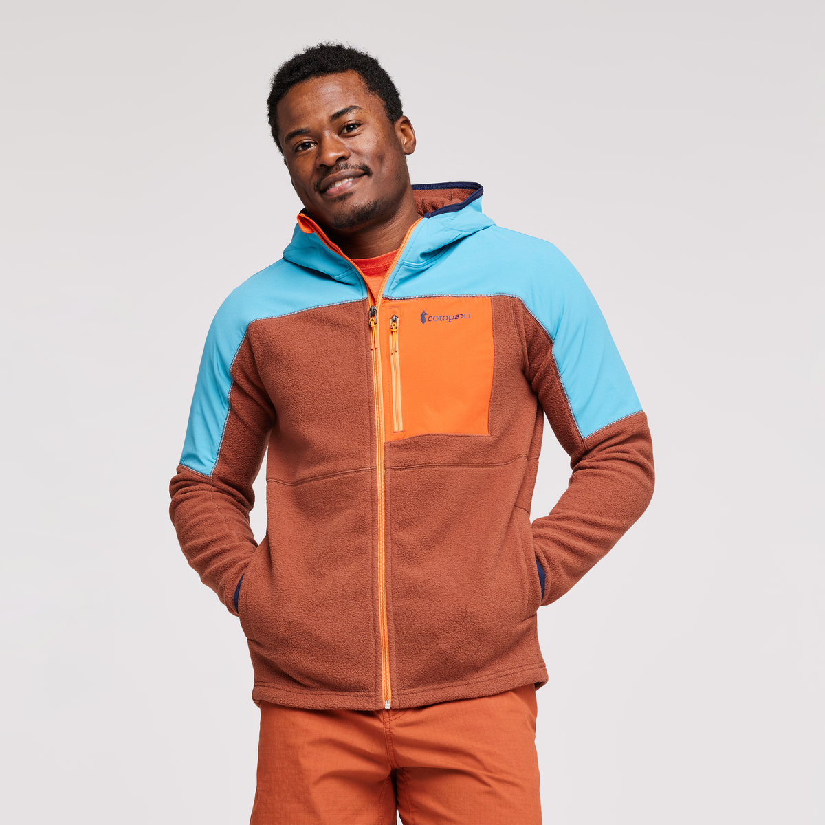 Abrazo Hooded Full-Zip Fleece Jacket - Men's — image 1