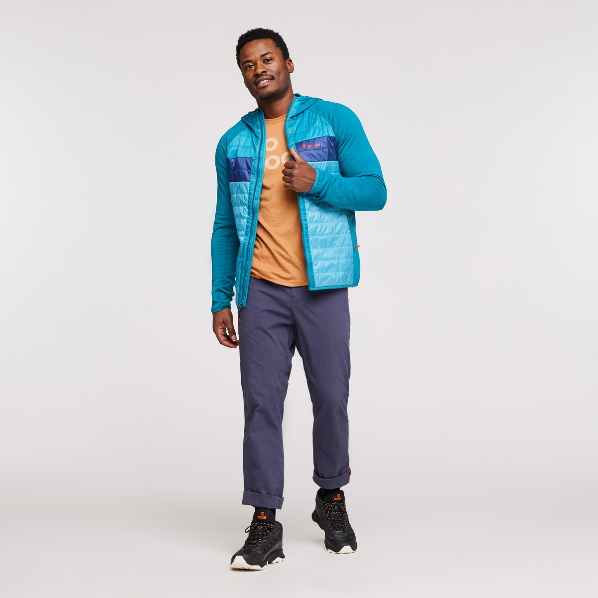 Capa Hybrid Insulated Hooded Jacket - Men's — image 2