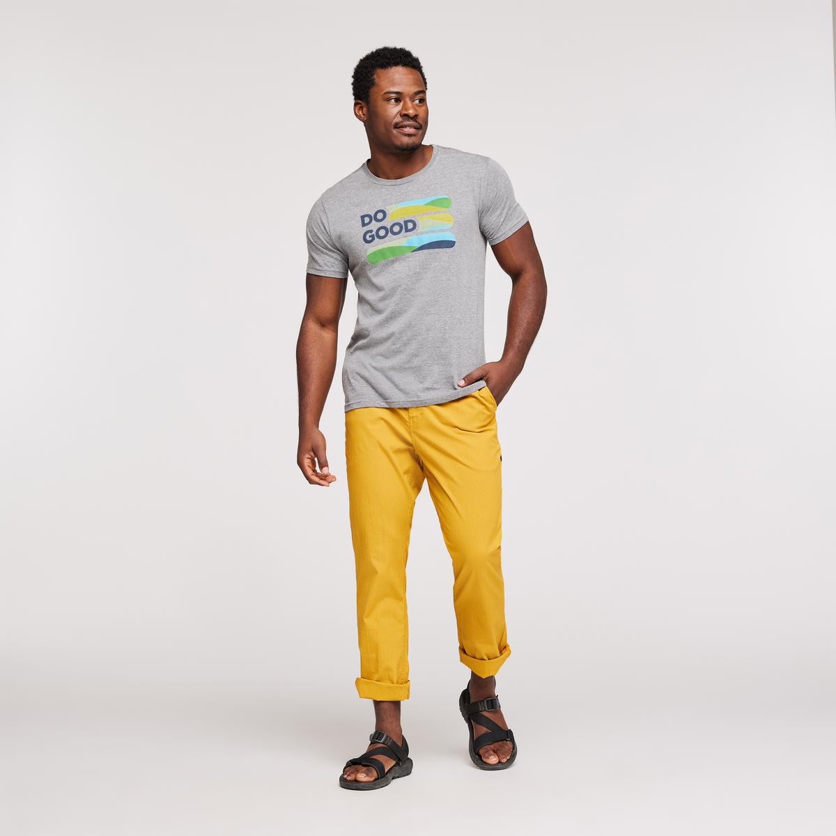 Do Good Stripe T-Shirt - Men's — image 2
