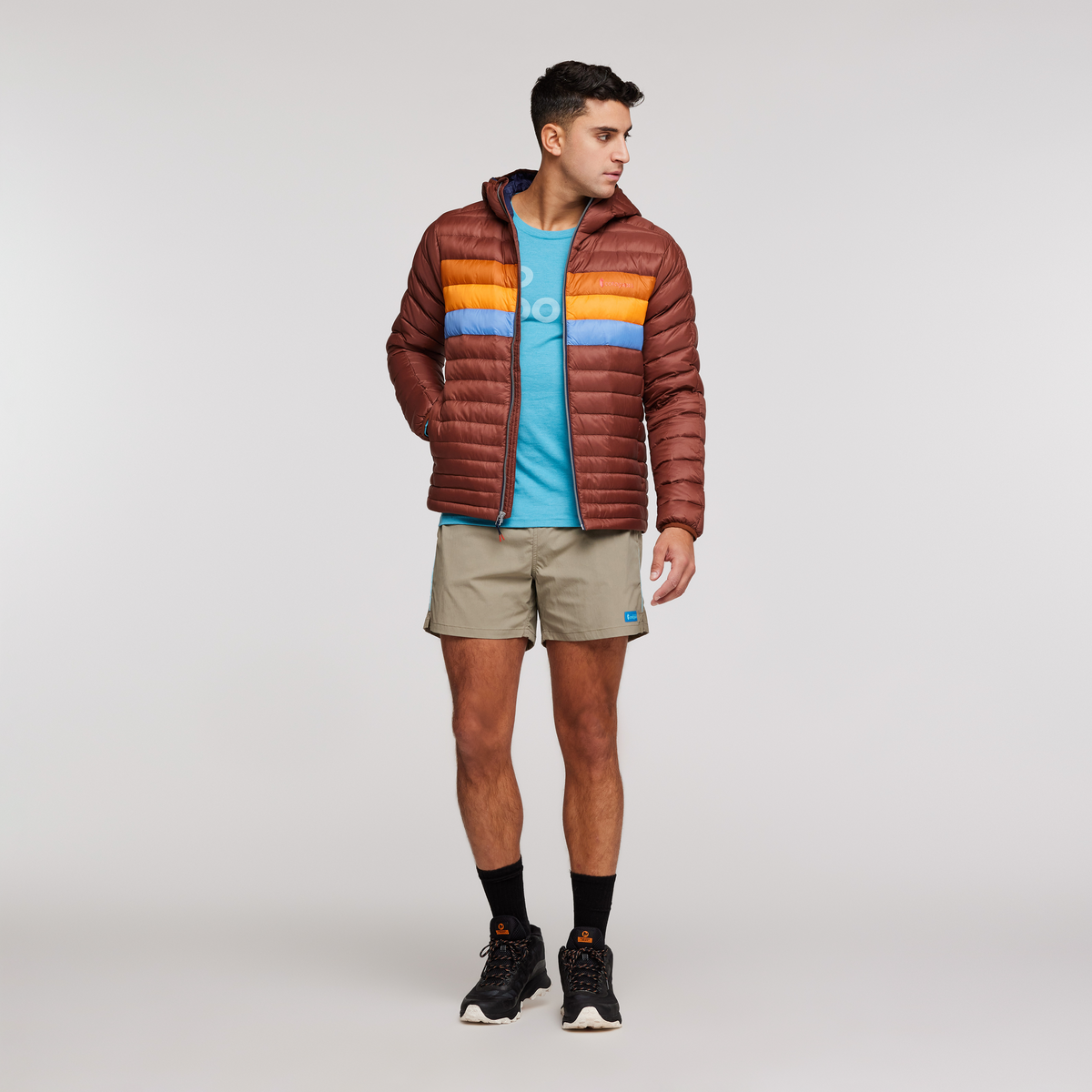Fuego Hooded Down Jacket - Men's — image 2