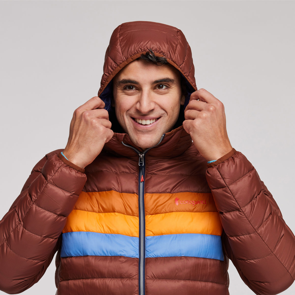 Fuego Hooded Down Jacket - Men's — image 5