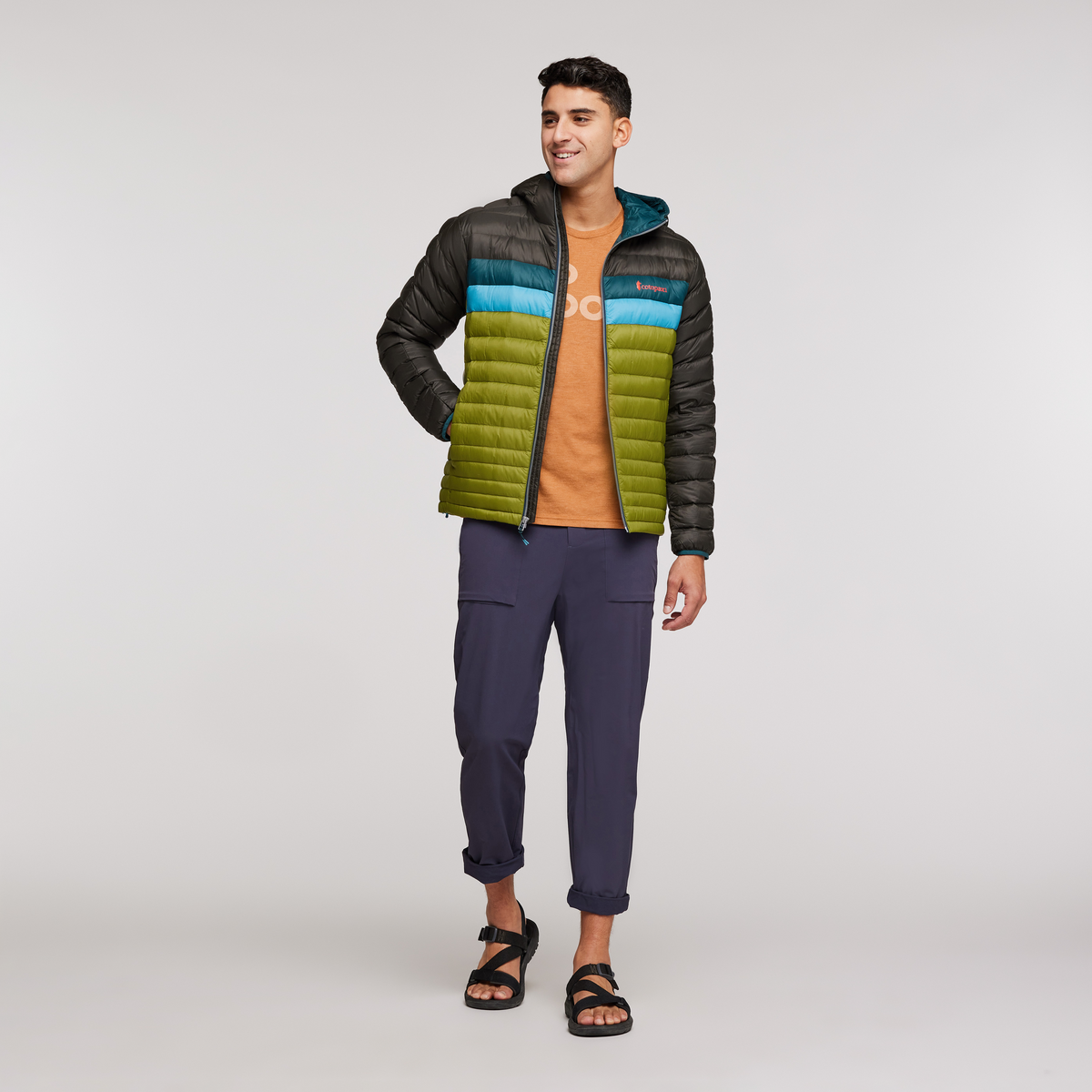 Fuego Hooded Down Jacket - Men's — image 31