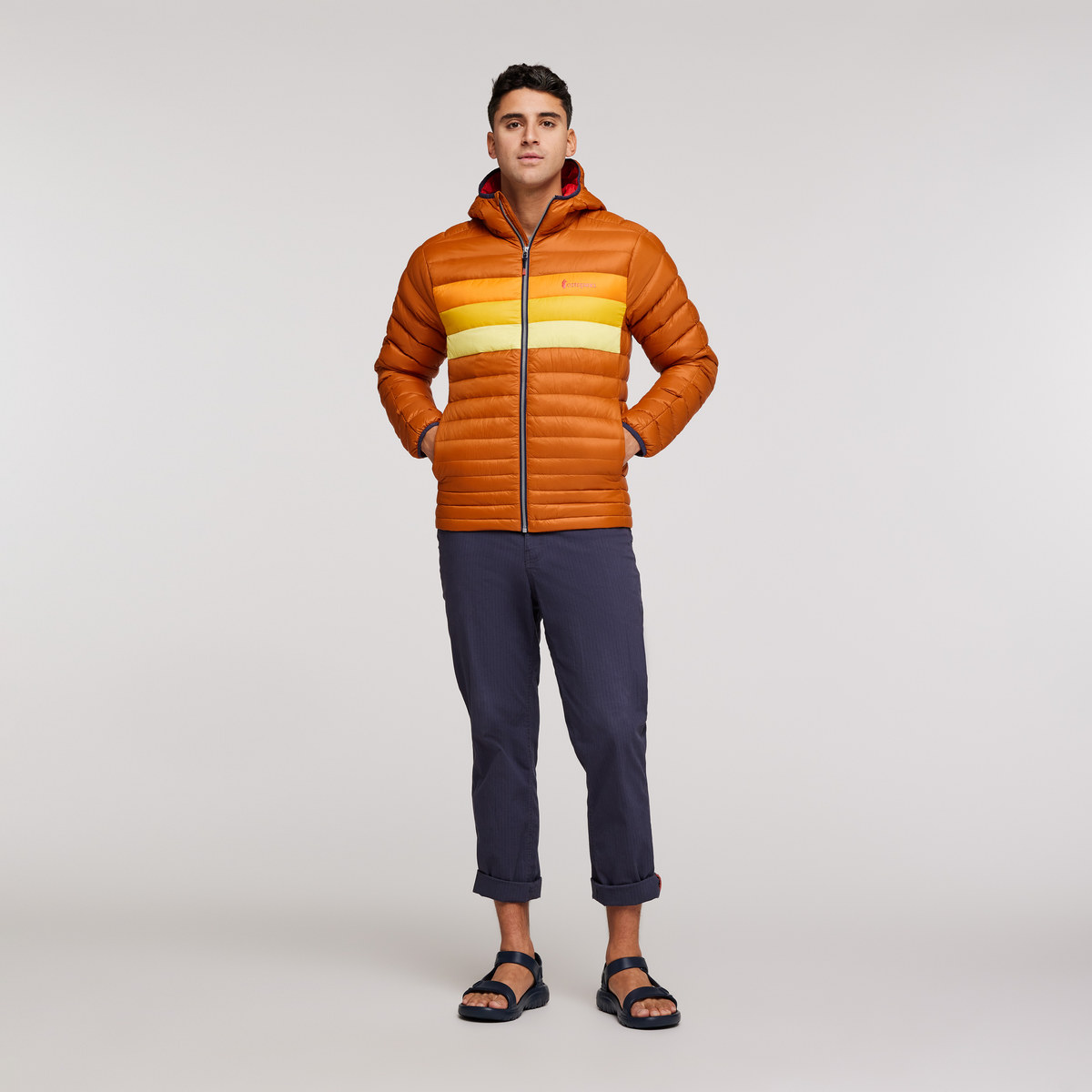 Fuego Hooded Down Jacket - Men's — image 38