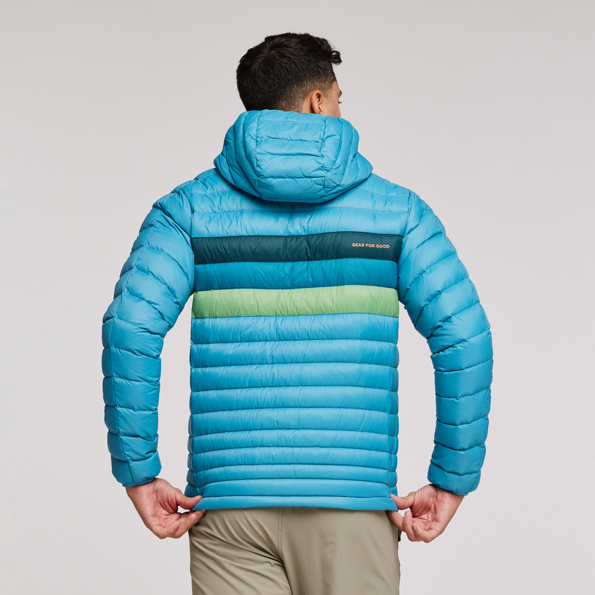 Fuego Hooded Down Jacket - Men's — image 26