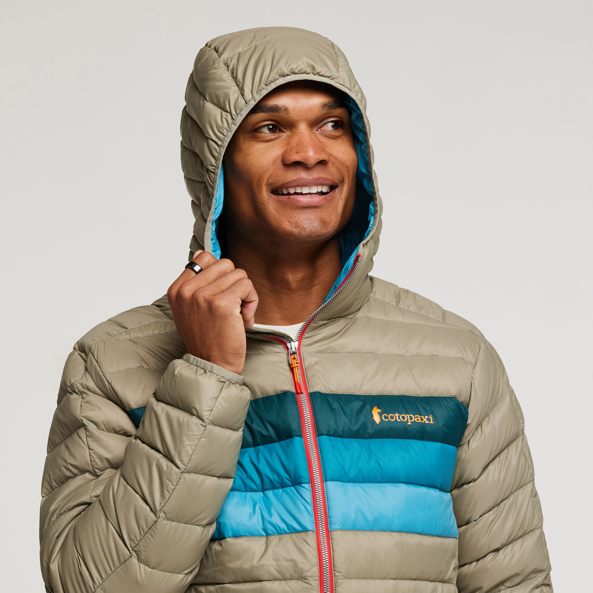 Fuego Hooded Down Jacket - Men's — image 6